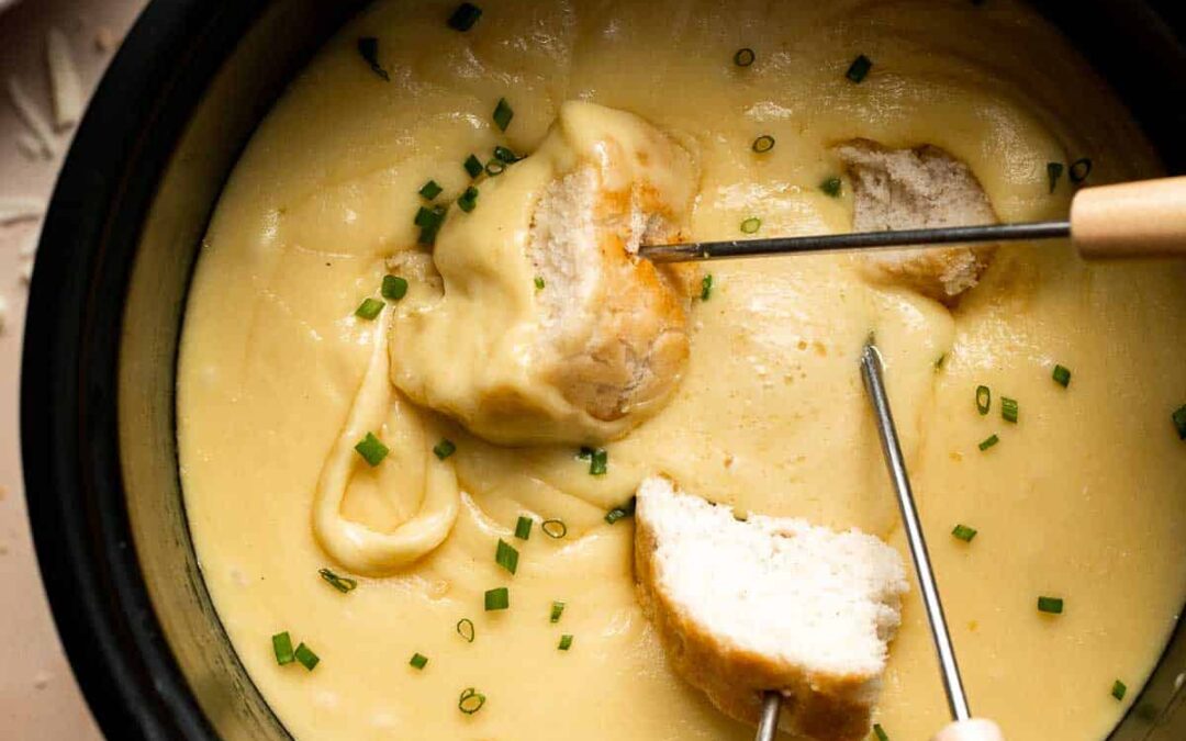 Cheese Fondue Suisse Gruyere
