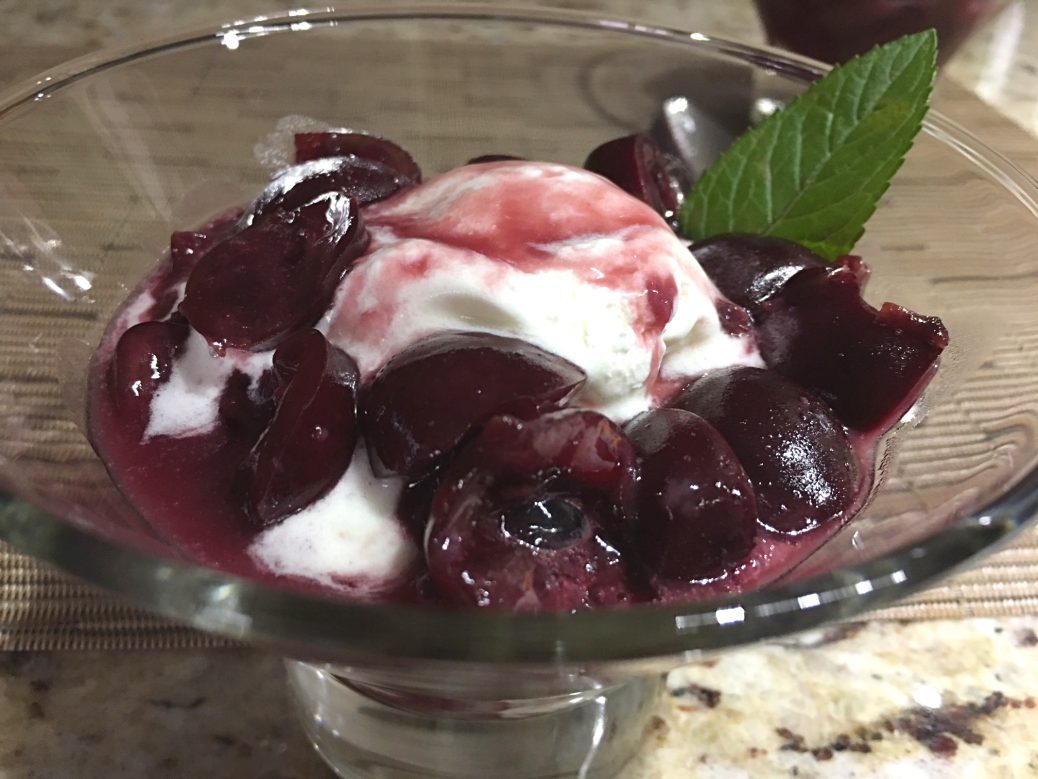 Cherries Jubilee Servingt D